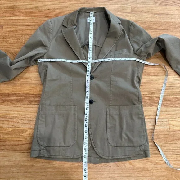 Sunspel Cotton Blend Unstructured Blazer